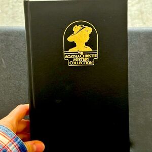 Agatha Christie mystery collection And Then There Was None 1983 black hard back